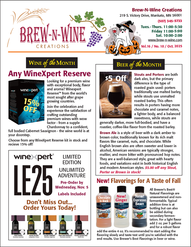 2025 October Newsletter